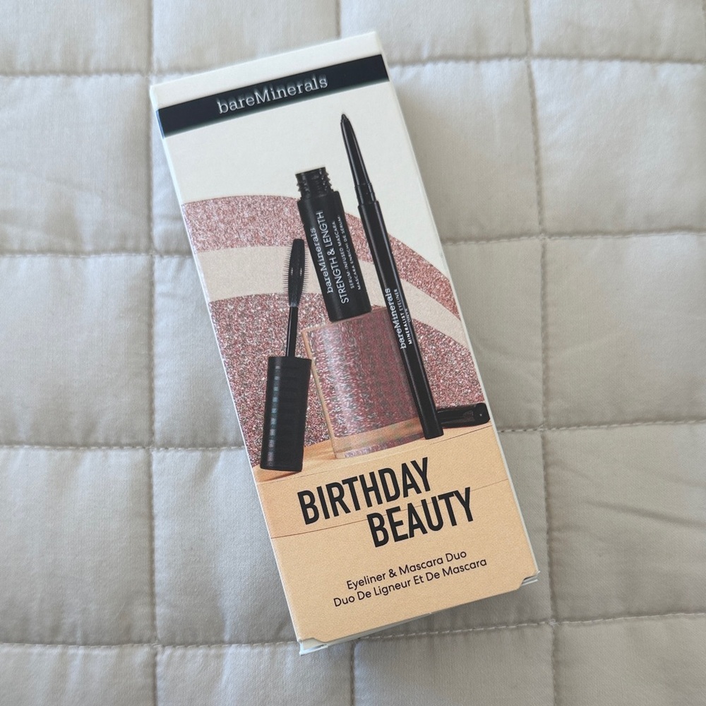 New bareMinerals Birthday Beauty Eyeliner & Mascara Set - Black